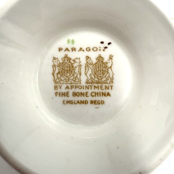 Paragon Double Warrent Yellow Forsythia Flowers Floral Tea Cup & Saucer - Picture 14 of 14